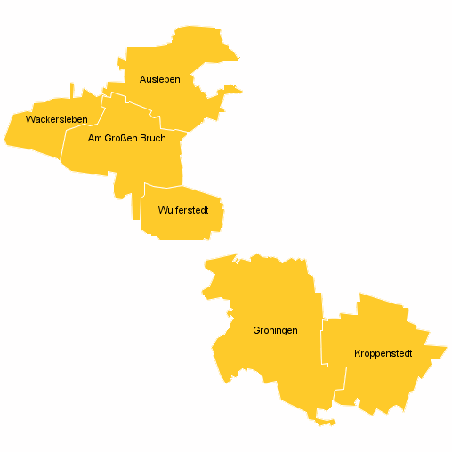 Draufsichtskarte von farbe