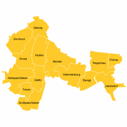 Draufsichtskarte von farbe
